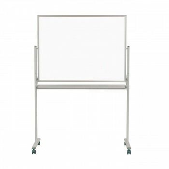 馬印 映写対応ホワイトボード 両面脚付 UMボード|ホーローホワイトボード 1210×910mm UM34TD