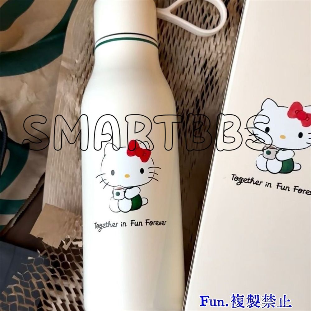 スタバ　スターバックス　ハローキティ　水筒 org.jpg