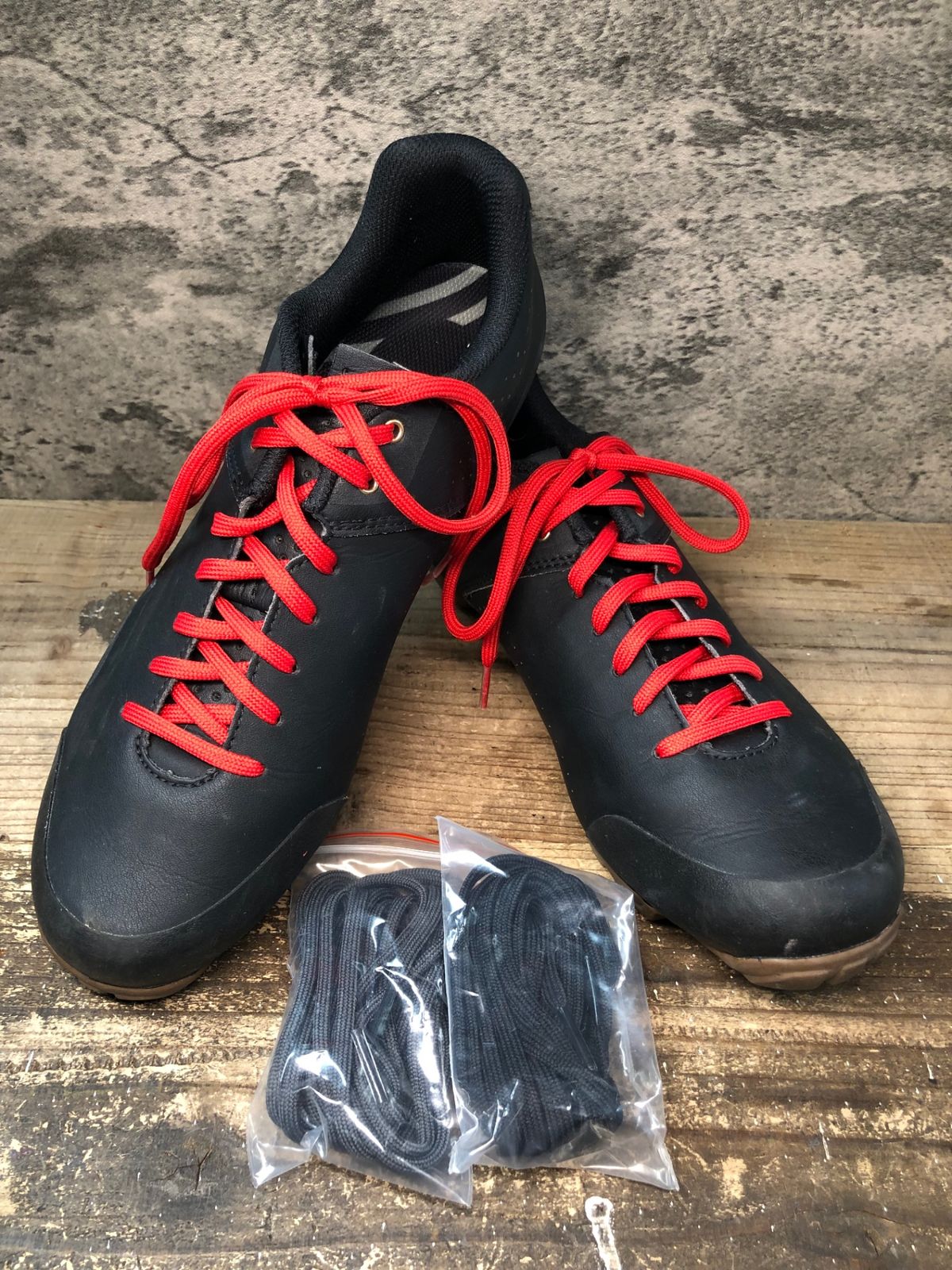 IZ181 ジロ GIRO PRIVATEER LACE ビンディングシューズ 黒 EU42 SPD