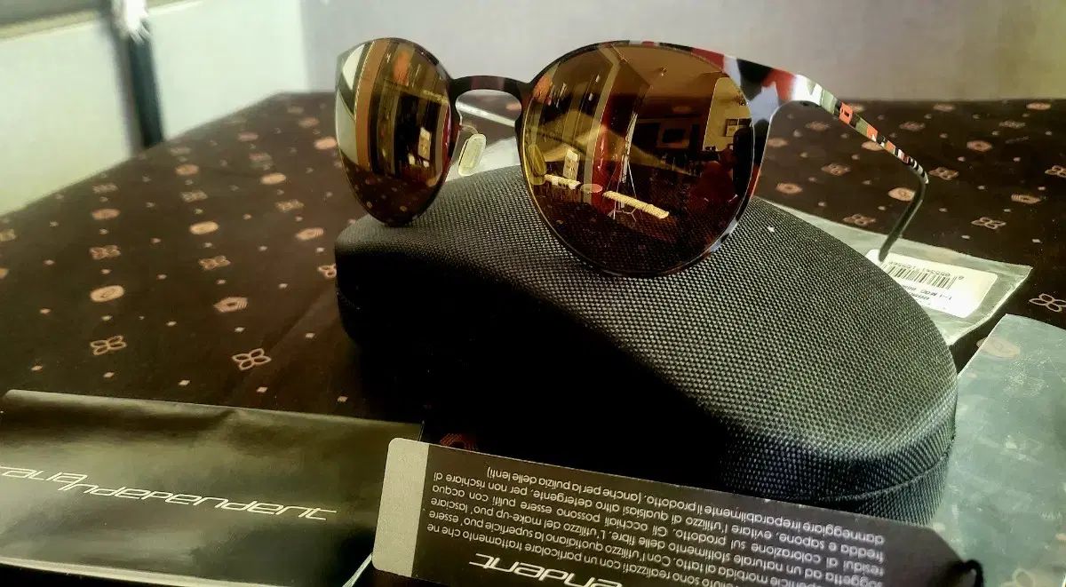 新品、未使用品 INDEPENDENT チタン カモフラージュ サングラス