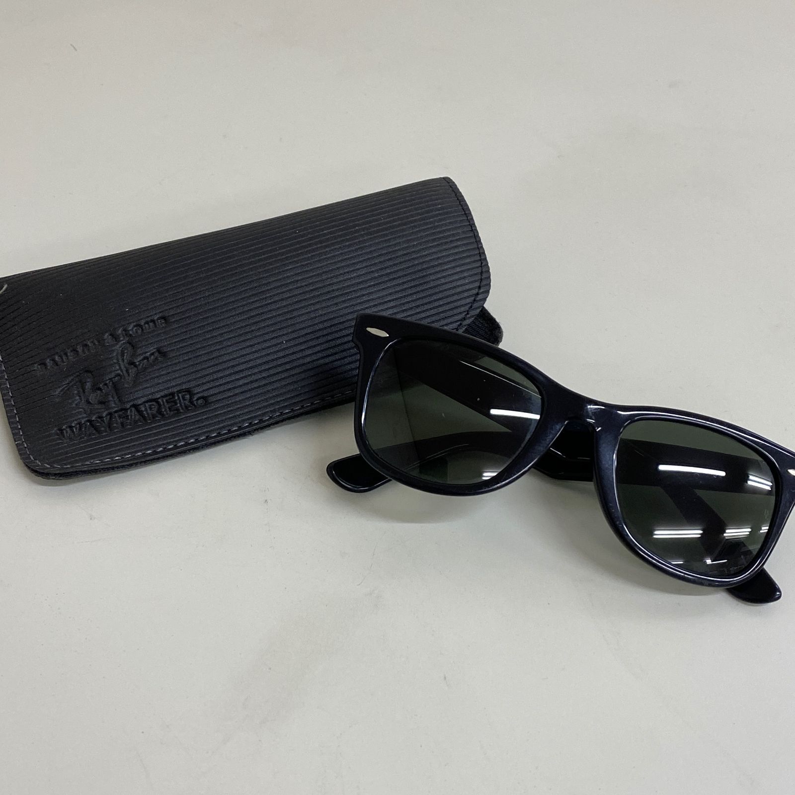 GT1【中古品】Ray-ban レイバン ヴィンテージ サングラス WAYFARER  Bu0026L 5022 U.S.A製