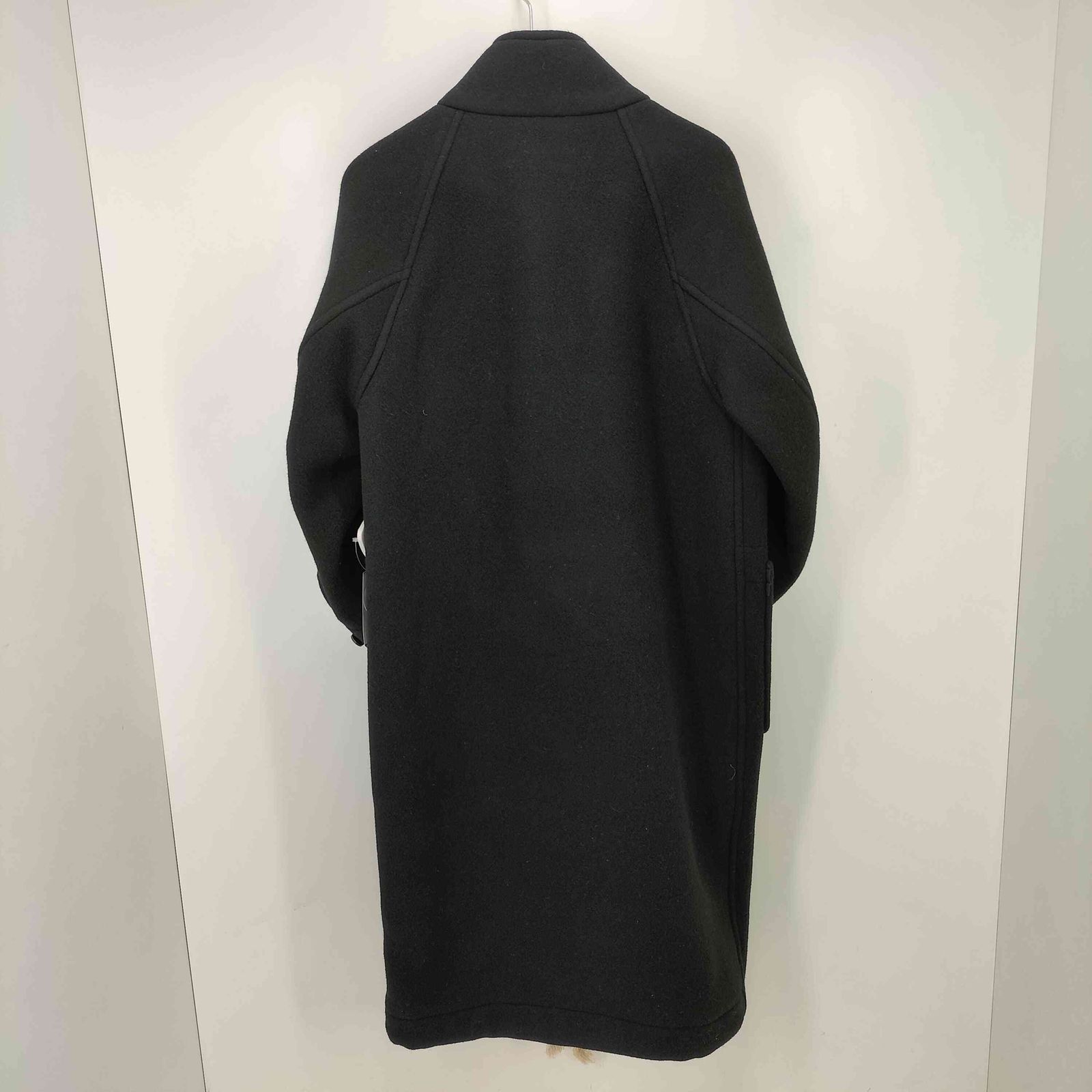 バーバリーブルーレーベル ロングダッフルコート 裏地ノバチェック キャメル 40 バーバリーブルーレーベル ロングダッフルコート 裏地ノバ