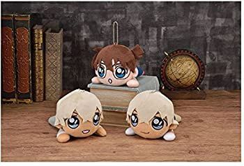 【中古】(非常に良い)名探偵コナン 寝そべりぬいぐるみ“コナン＆安室　全３種セット