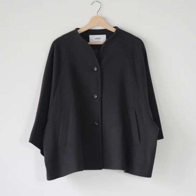 utilite (ユティリテ) | スーパービーバー ポンチョコート (グレー