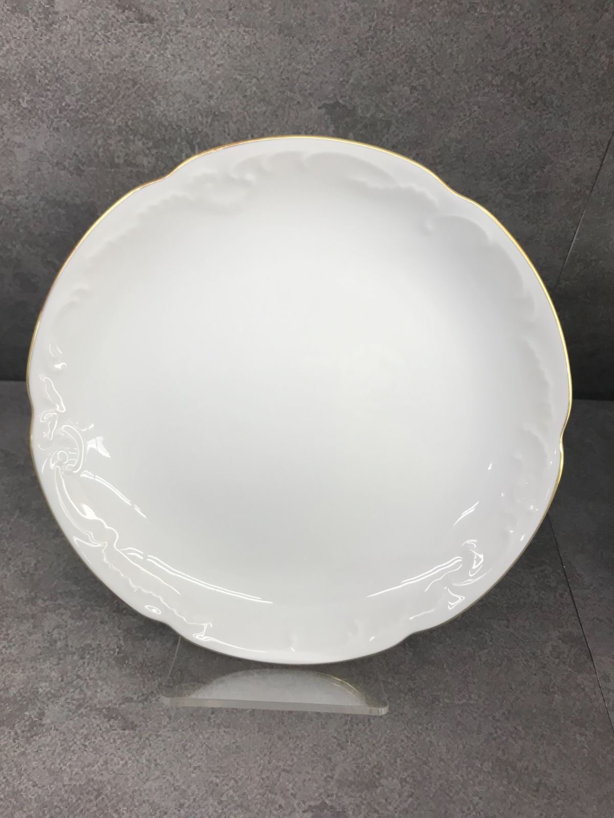 大倉陶園(OKURA、OAC) オールド大倉 ゴールドライン 約20cm 洗練