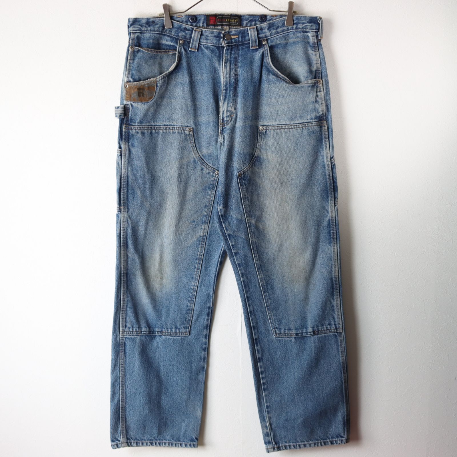 ラングラー RIGGS WORKWEAR by Wrangler ダブルニー デニム size