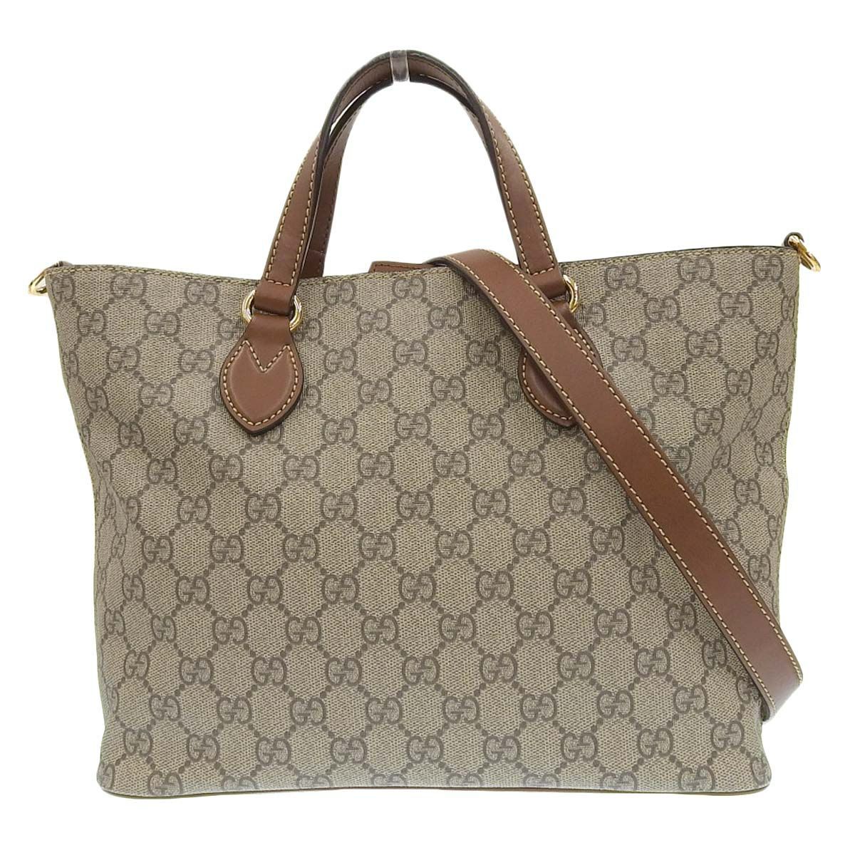 4334) グッチ GUCCI 2WAY ショルダーバッグ ハンドバッグ GG
