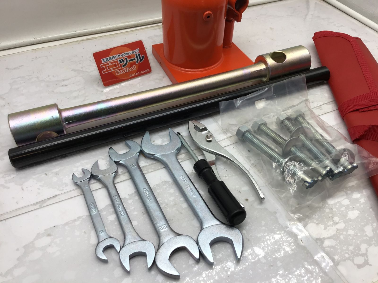 マサダ製作所 油圧ジャッキ HPB-15 ITVVKDEDJ33Q エコツール笠寺店 M02