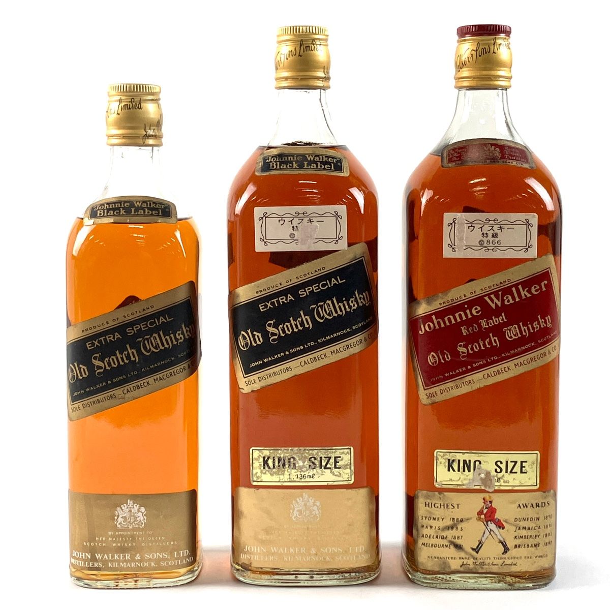 ヘネシー コニャック ○ジョニーウォーカ― ブラックラベル 古酒