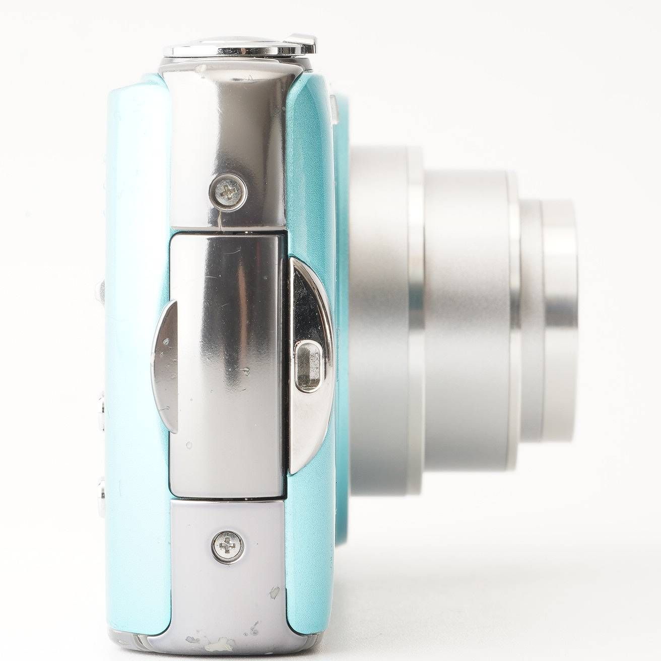 パナソニック デジタルカメラ ルミックス フローラルブルー DMC-FX66-A