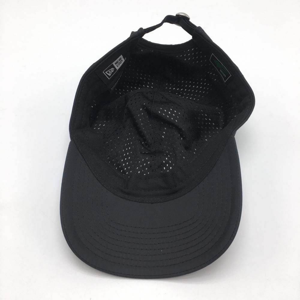 BEAMSGOLF - 【超美品】ビームスゴルフ×ニューエラ ナイロンキャップ 黒 裏地メッシュ  ゴルフウェア BEAMS GOLF 超美品】ビームスゴルフ×ニューエラ ナイロンキャップ 黒 裏地