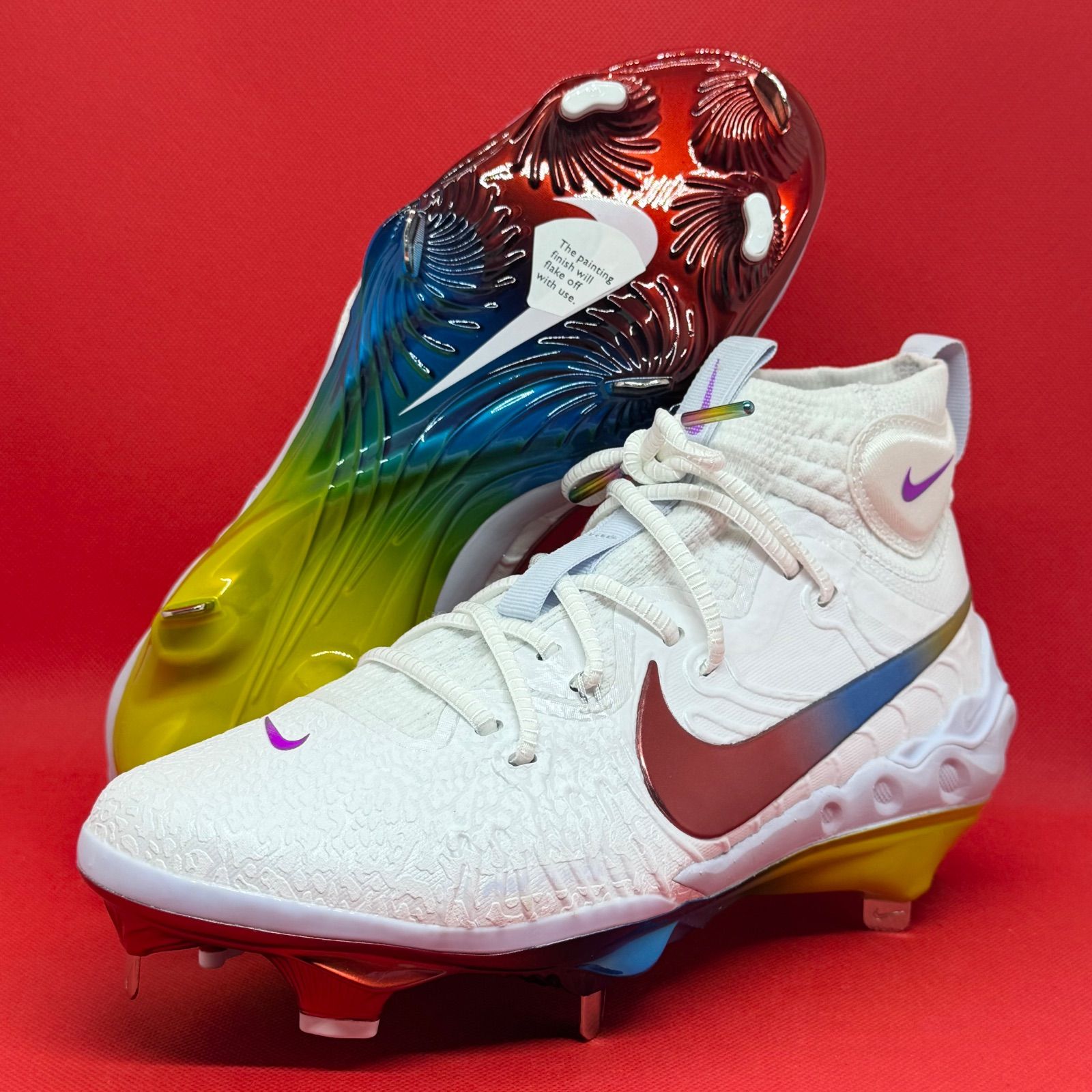 ナイキ 野球スパイク アルファハラチNXT レインボー 26.0cm nike