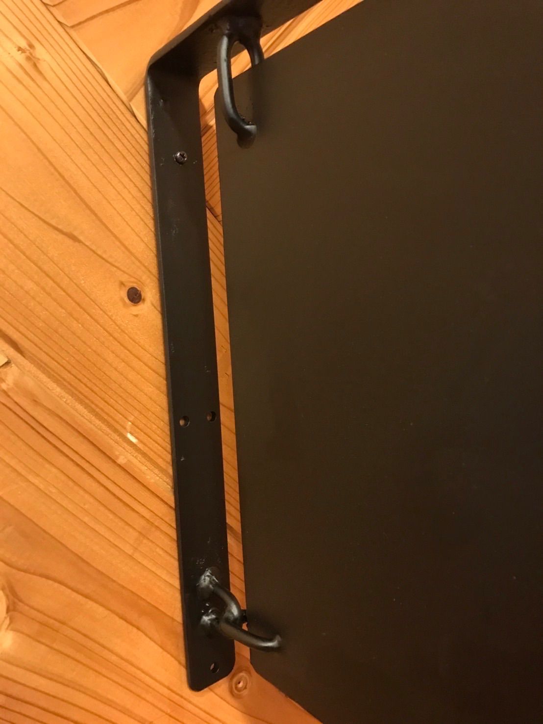 アイアン職人】重厚感のあるアイアンブラケット 吊り看板 350㍉×350