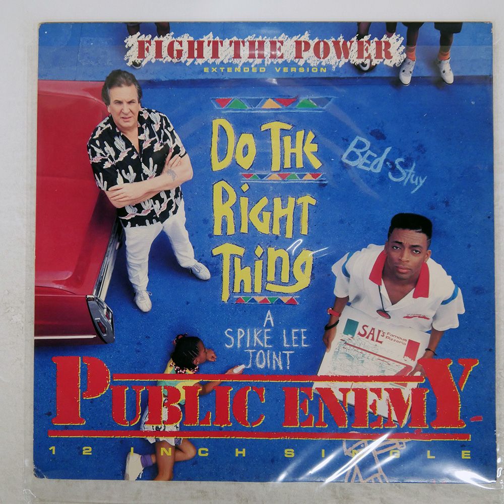 米 US盤 PUBLIC ENEMY/FIGHT THE POWER (EXTENDED VERSION