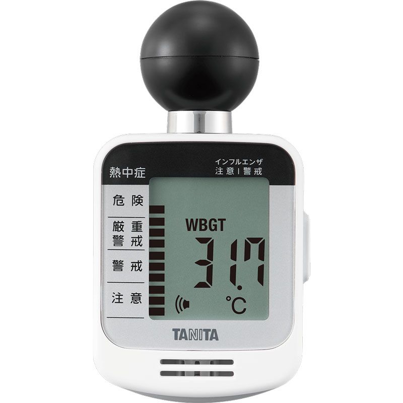 メーカー正規品 タニタ TANITA 黒球式熱中症指数計 TC-300-NWH