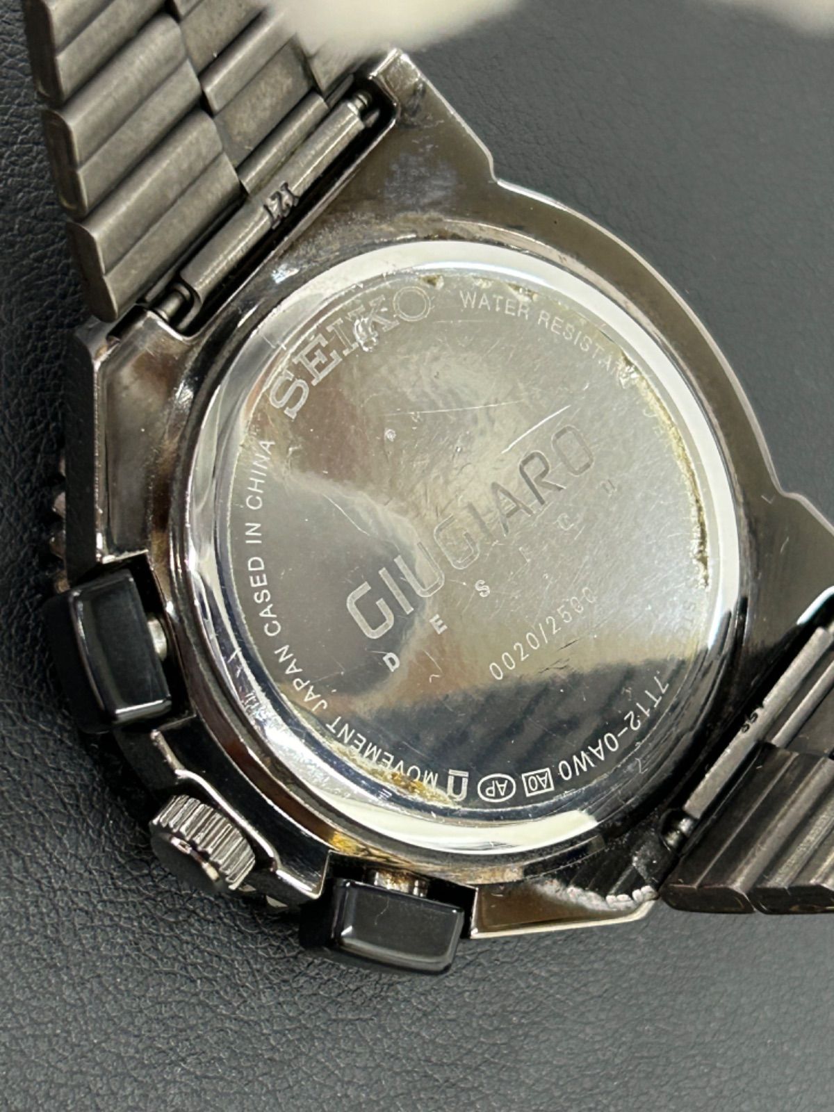 セイコー ジウジアーロ SEIKO GIUGIARO クロノグラフ 限定品 - メルカリ