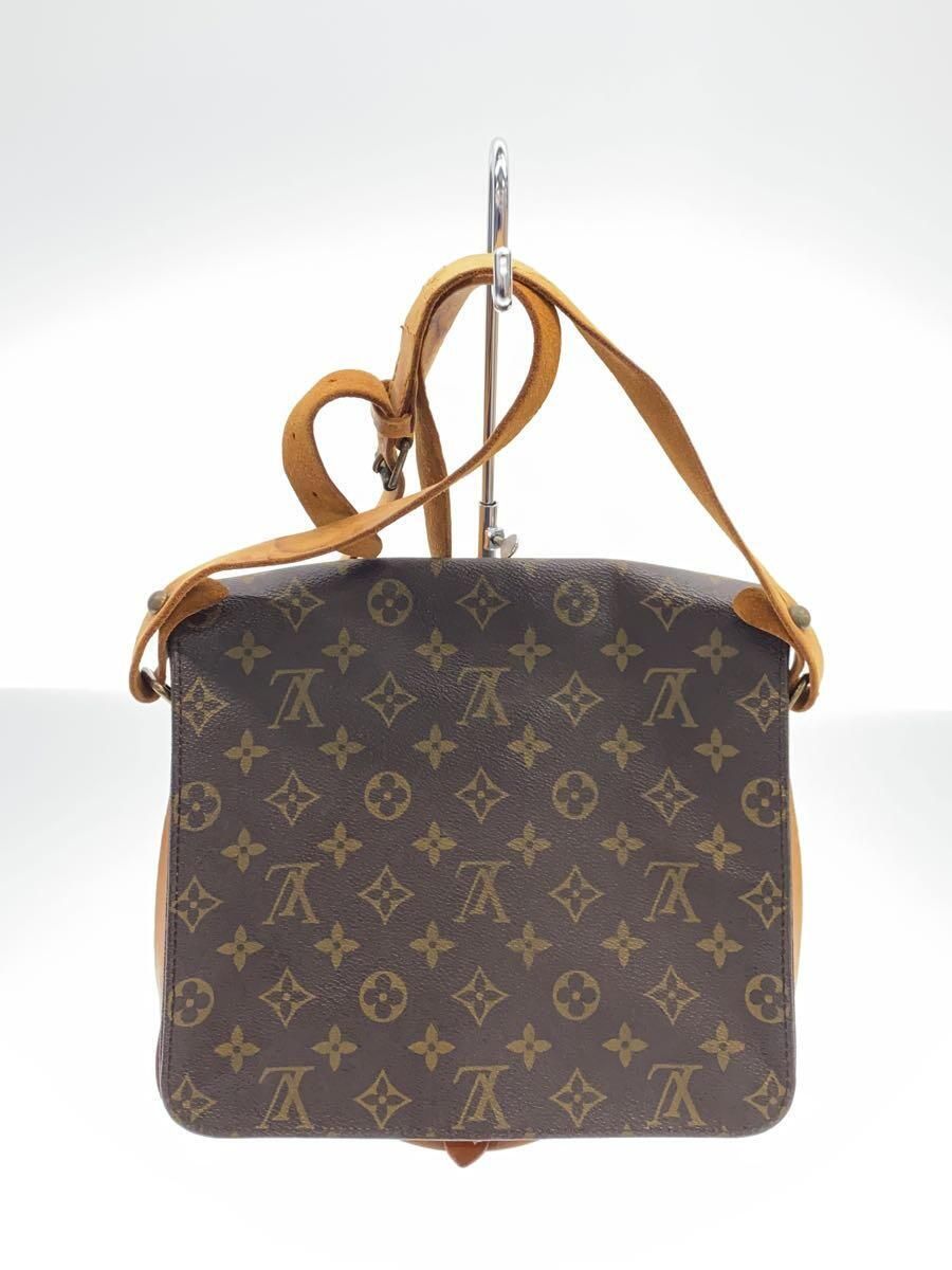 LOUIS VUITTON カルトシエールGM_モノグラム・キャンバス_BRW PVC ブラウン - メルカリ