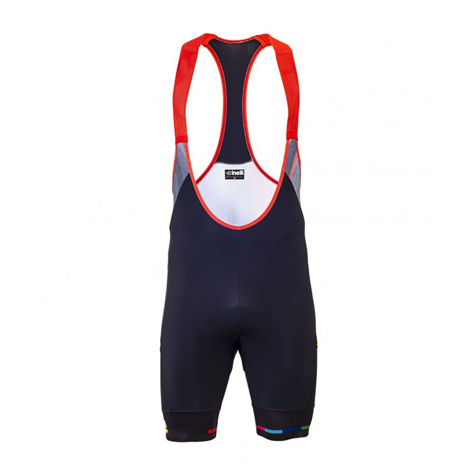 L_オレンジ チネリ メンズ サイクルビブショーツ ZYDECO EUCALYPTUS BIB SHORTS オレンジ L