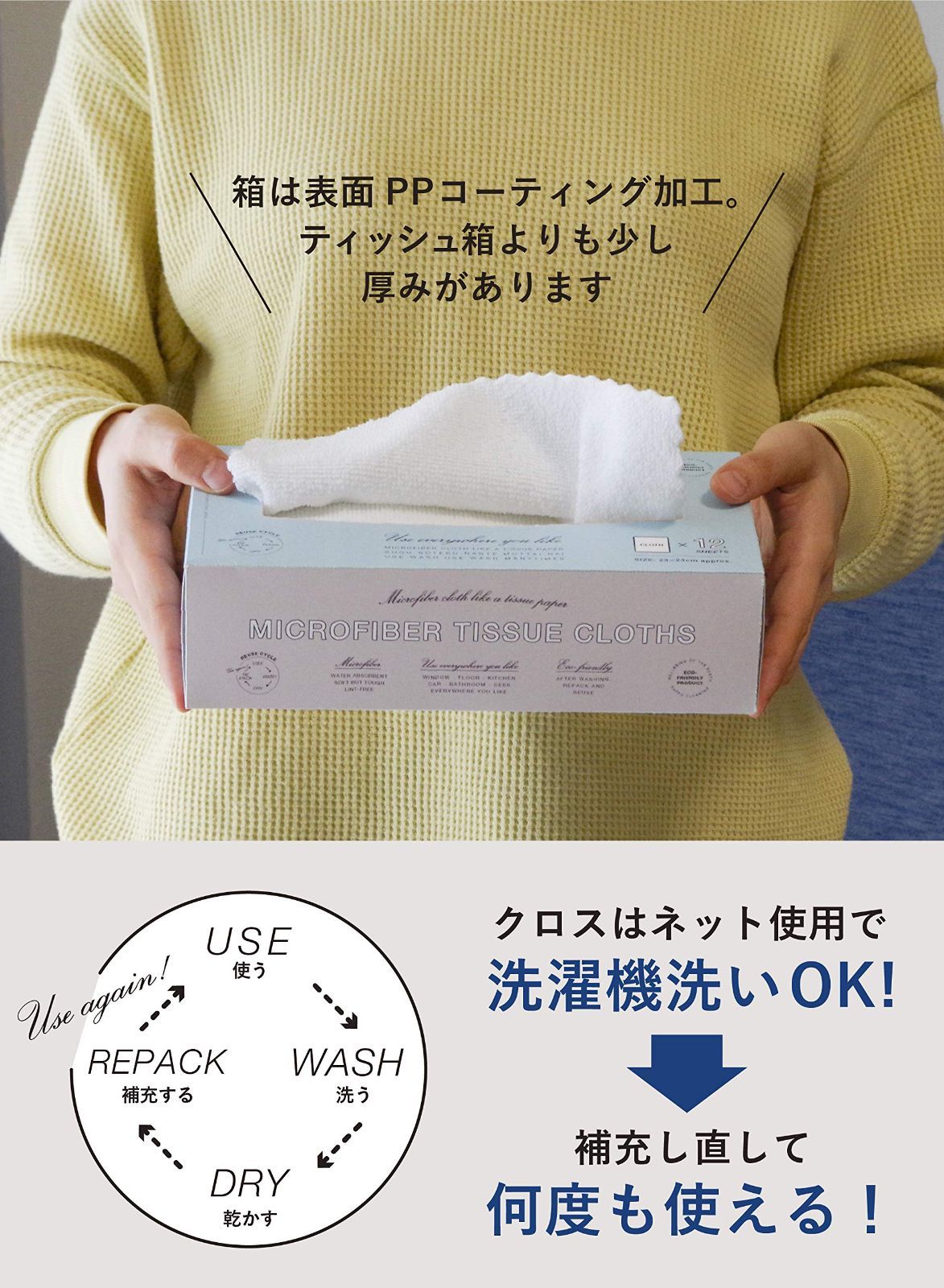 速乾 繊維の隙間に素早く吸水