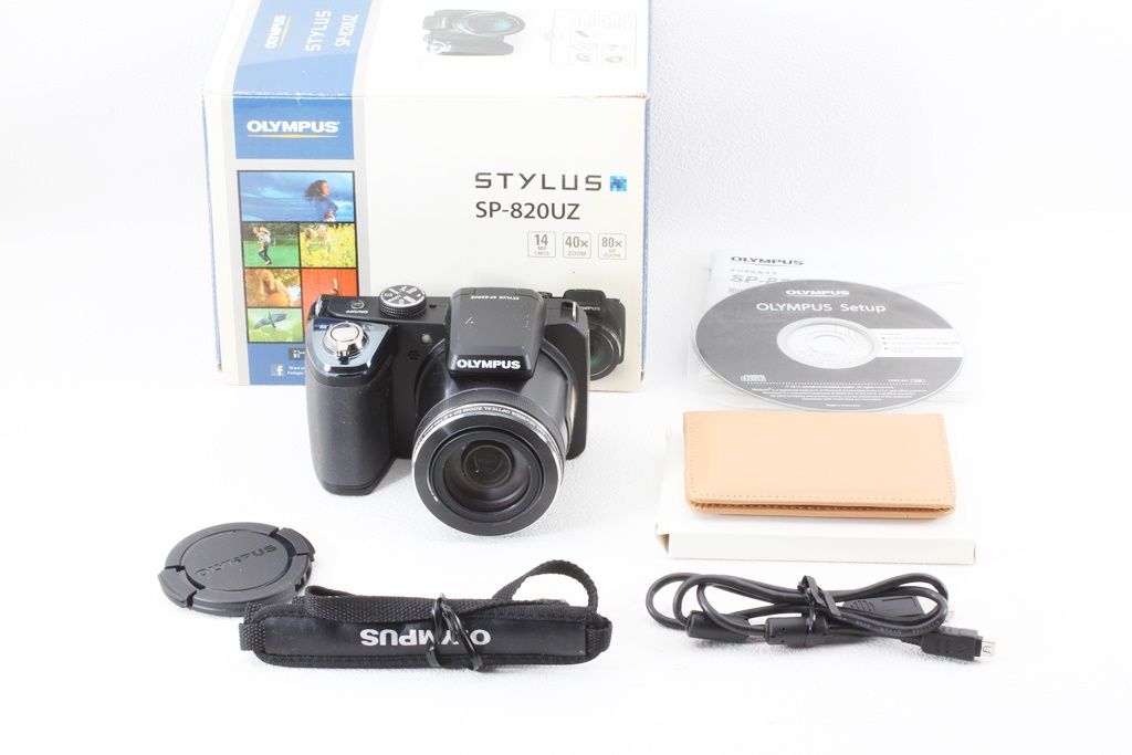 美品 OLYMPUS オリンパス STYLUS SP-820UZ コンデジ 1400万画素 - メルカリ