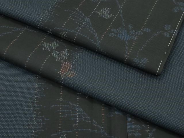 平和屋着物 上 本場大島紬 9マルキ 草木間道 ♥ CZAA3784s5