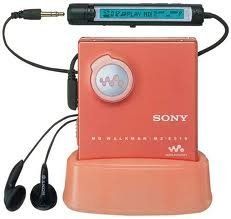 中古】SONY MDウォークマン【MZ-E510】レッド SONY WALKMAN