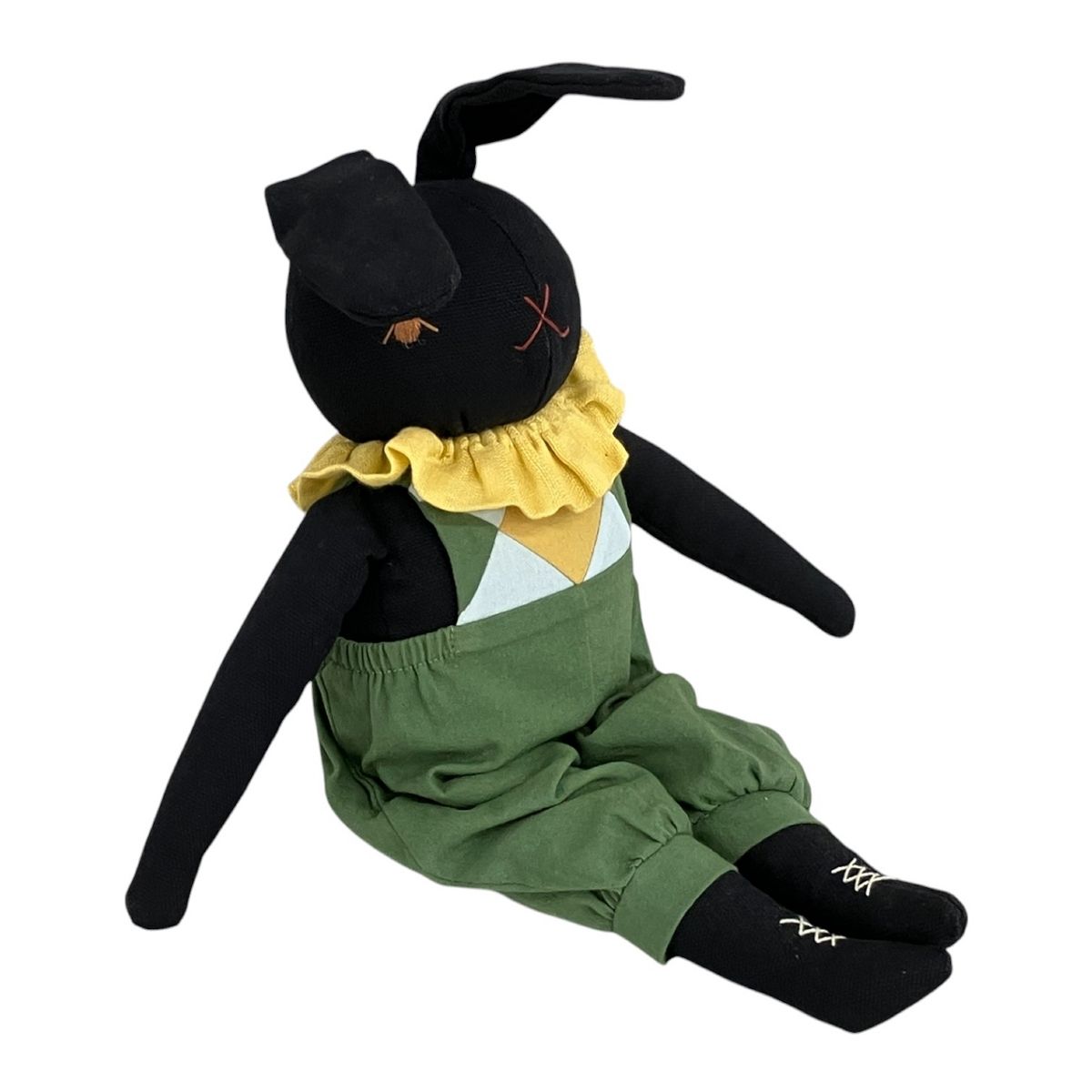 polka dot club ポルカドットクラブ うさぎ ぬいぐるみ ブラック 約37cm K9982452