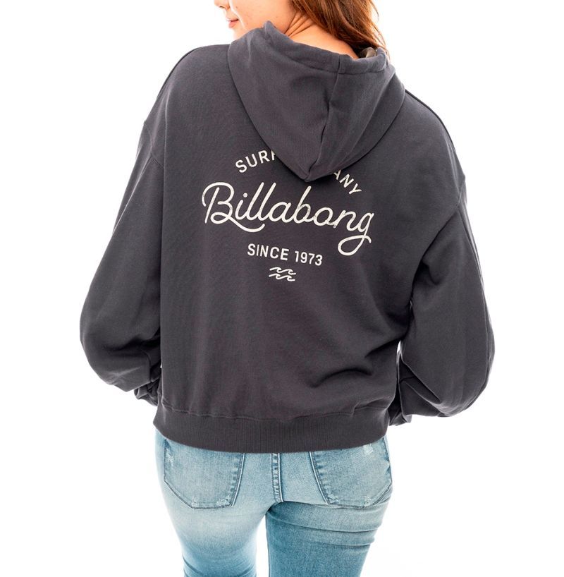 【SALE】2023秋冬 新品【BILLABONG/ビラボン】GRUNGE CLEAN SCRIPT LOGO SWEAT PARKA BSD レディース BD014-012