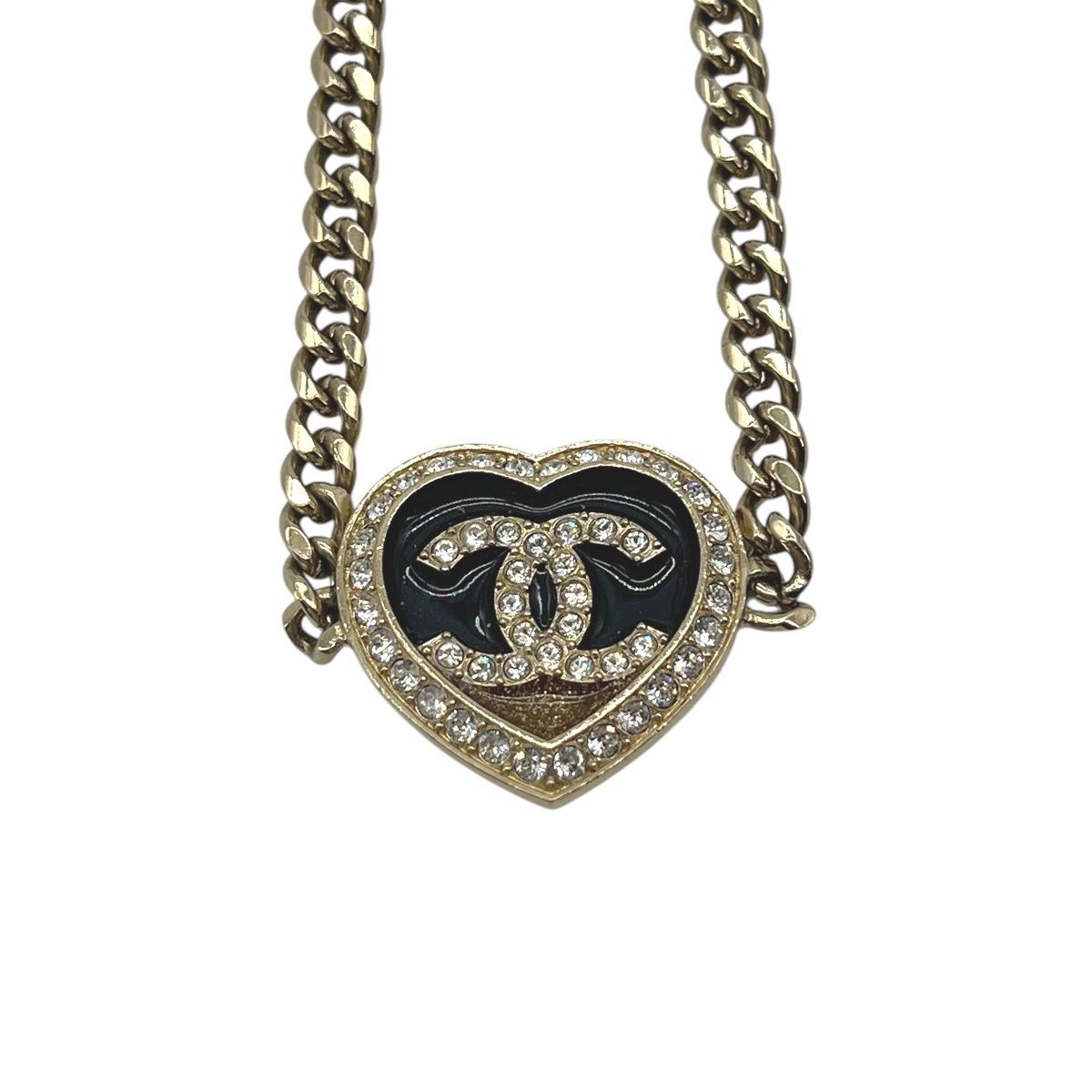 シャネル CHANEL シャネル ネックレス チョーカー カラーストーン ココ 