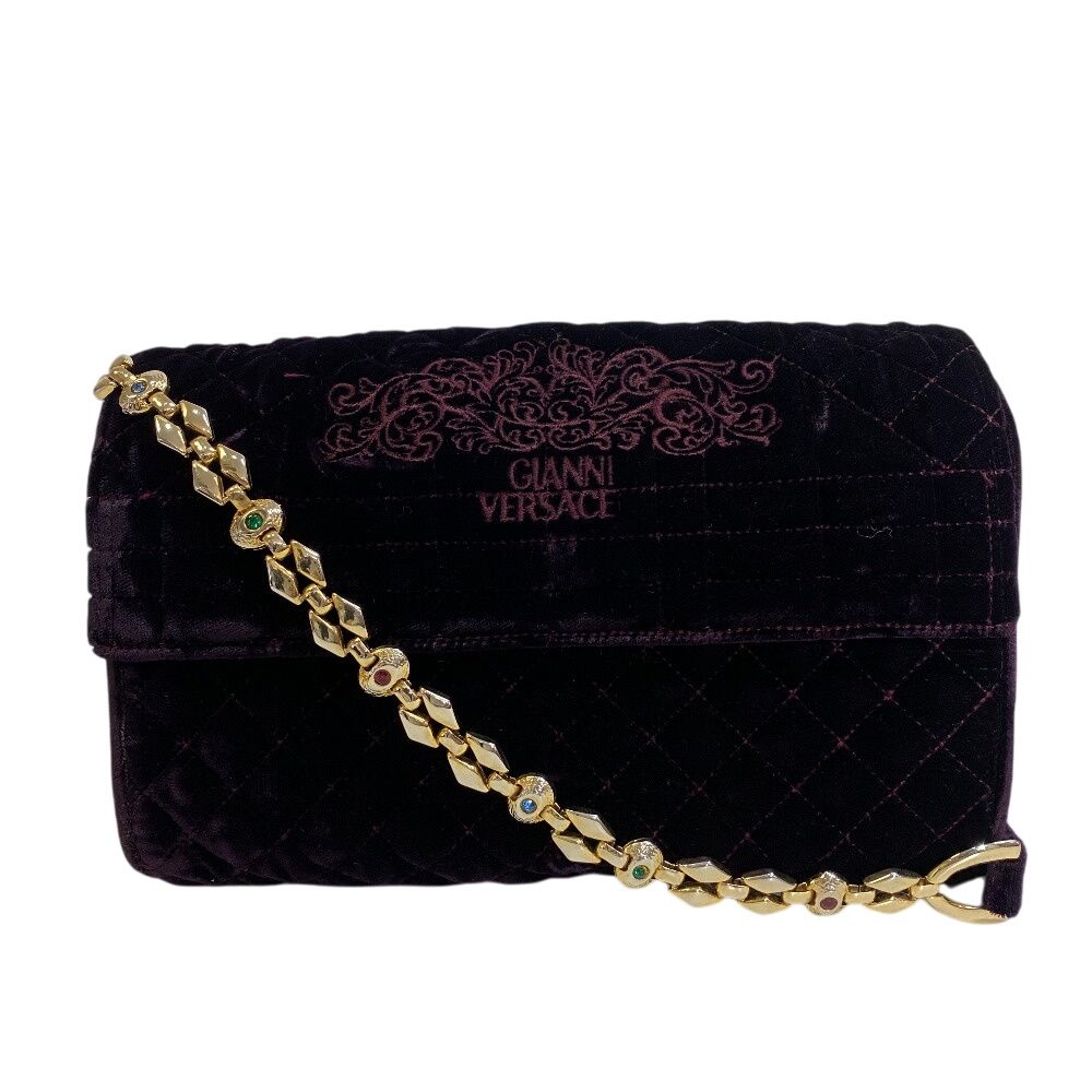 VERSACE ヴェルサーチ チェーン ショルダーバッグ バッグ カバン 斜 