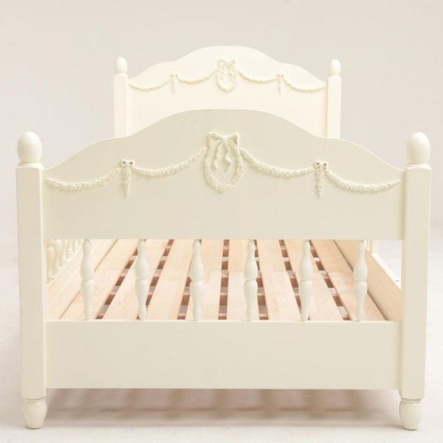 萩原 Hagihara RB-1854WH 柵付ベッド 新生活 インテリア 家具おしゃれ