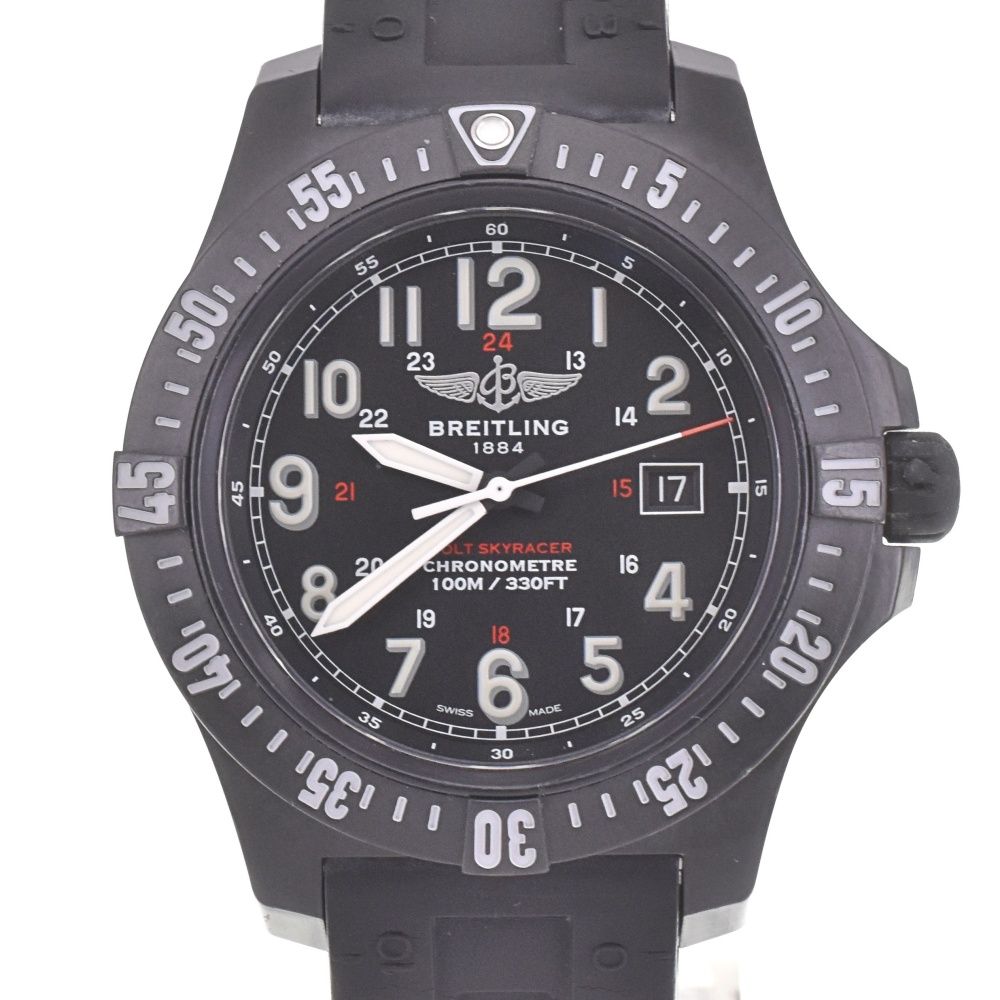 ベルト訳あり ブライトリング BREITLING X74320E4|BF87 スカイレーサー クォーツ メンズ I 142643