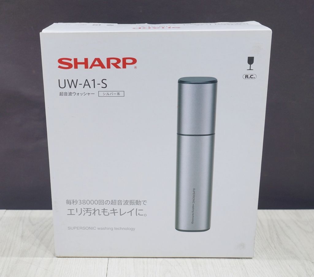 未使用品】シャープ 超音波ウォッシャー UW-A1-S - メルカリ