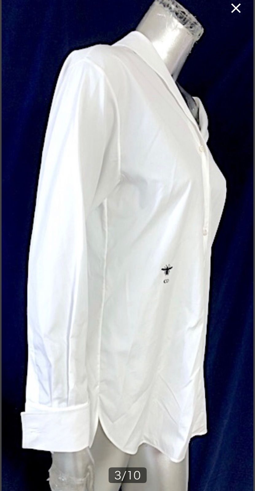 BEARDSLEY 定価約2万　ビアズリー　ドルマンシャツ　ギャザー　白 BEARDSLEY 定価約2万 ビアズリー ドルマンシャツ ギャザー 白