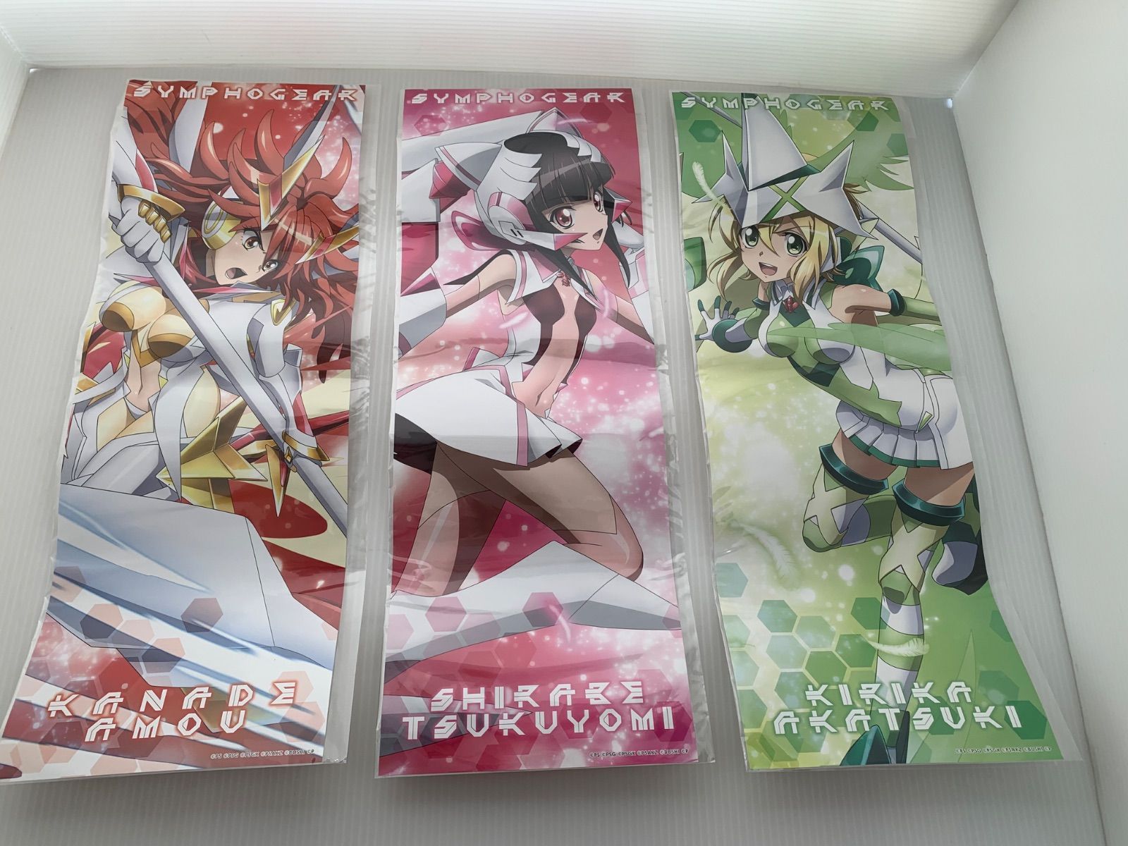 戦姫絶唱シンフォギアXD UNLIMITED D賞 B3半裁ポスター 3種