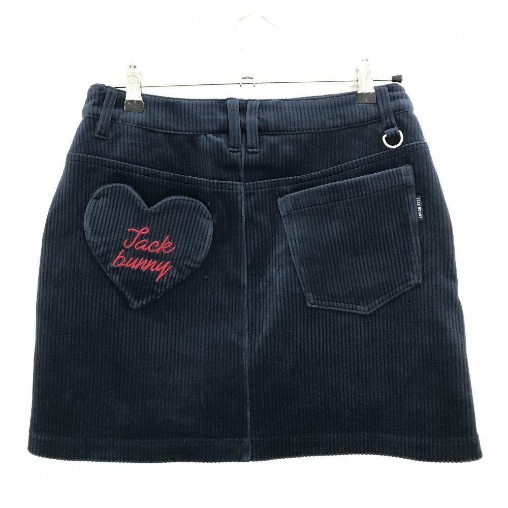 超 ジャックバニー コーデュロイスカート ネイビー 内側インナーパンツ レディース 1 M ゴルフウェア モデル Jack Bunny