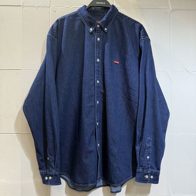 Supreme 25aw Small Box Denim Shirt Size-L シュプリーム スモールボックスデニム長袖シャツ 南堀江店