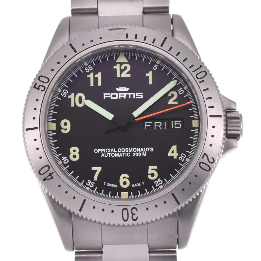 フォルティス FORTIS 610.22.158 コスモノート デイデイト 自動巻き 