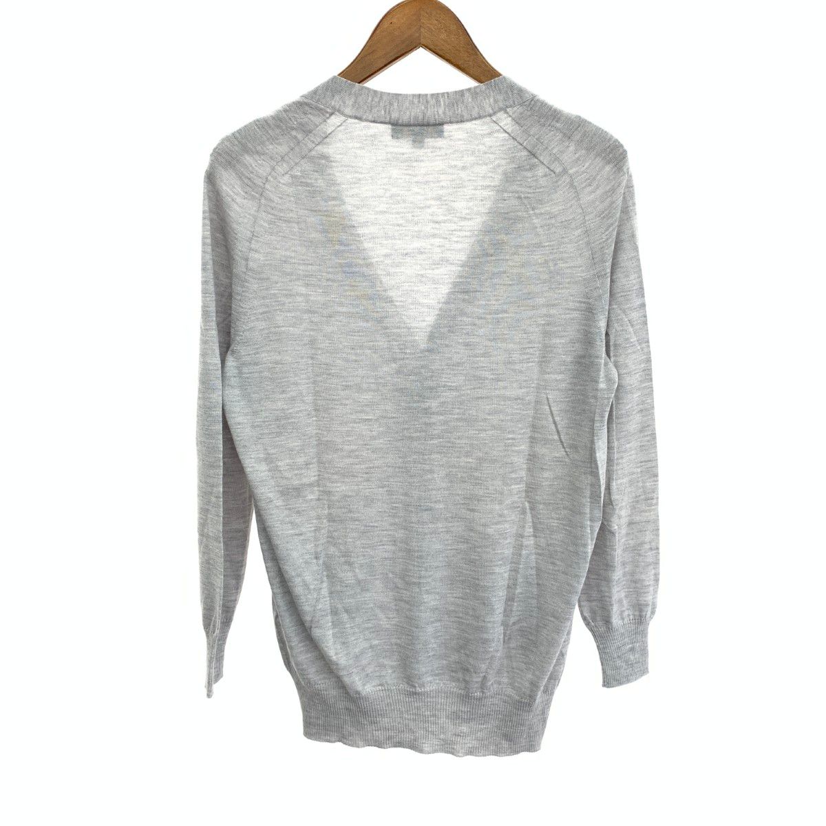 MISSONI SPORT ミッソーニスポーツ 総柄 長袖Vネック カーディガン  サイズ:40  マルチカラー カーキ  レディース  トップス MISSONI SPORT ミッソーニスポーツ 総柄 長袖Vネック