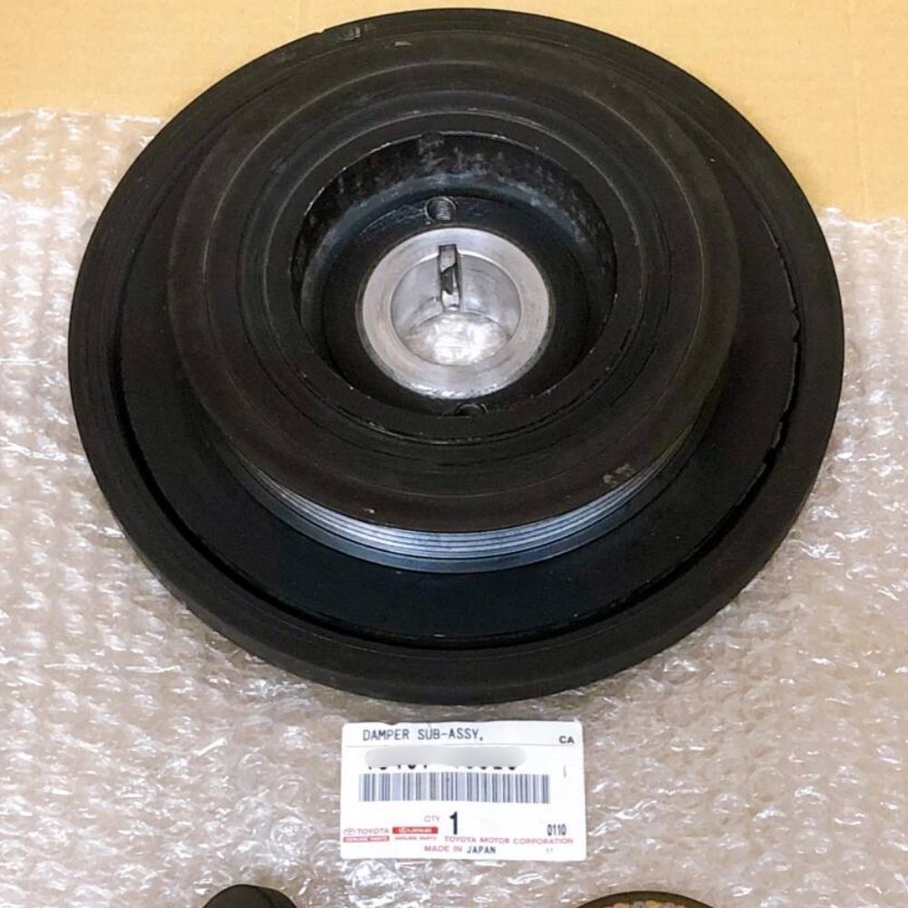 送料無料・代引可。 トヨタ 純正 TOYOTA 正規 クランク シャフト プーリー ダンパー マークツー JZX100 クラウン マジェスタ JZS171 スープラ JZA80 パーツ エンジン タイヤ カスタム