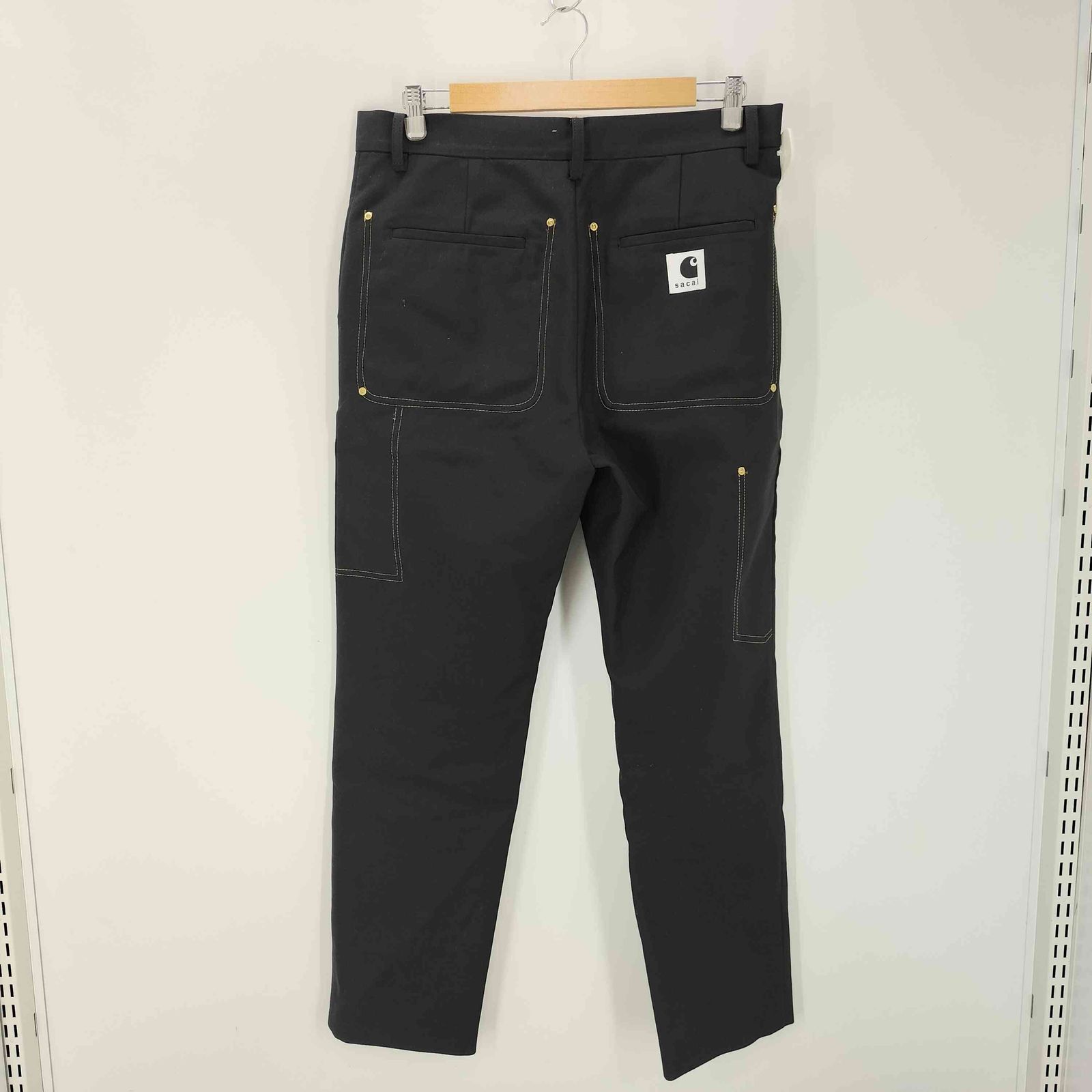 sacai 25ss Suiting Bonding Pants Black 3 - メルカリ