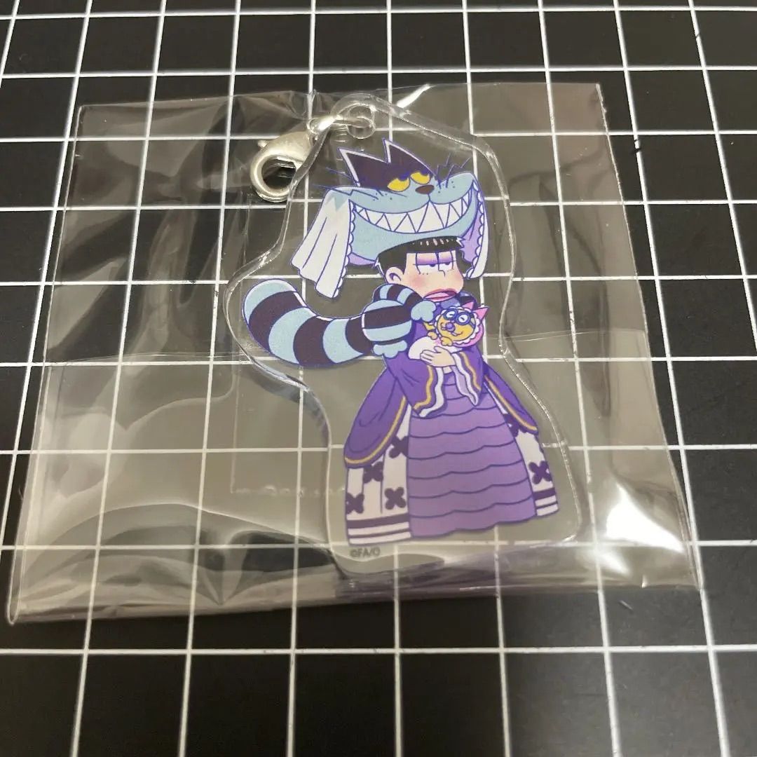 おそ松さん へそくりウォーズ 一松 アクリルチャーム チェシャ猫