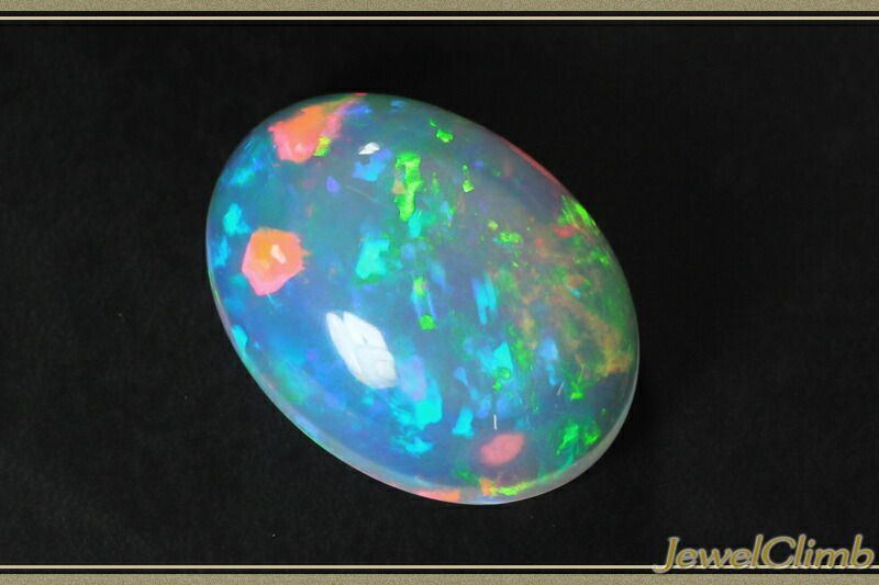 鑑別書付 ダイナミックな遊色が大変美しい スーダン産クリスタルオパール 宝石 ルース ９．６９ＣＴ SIROKUMA-CORPORATION_COM