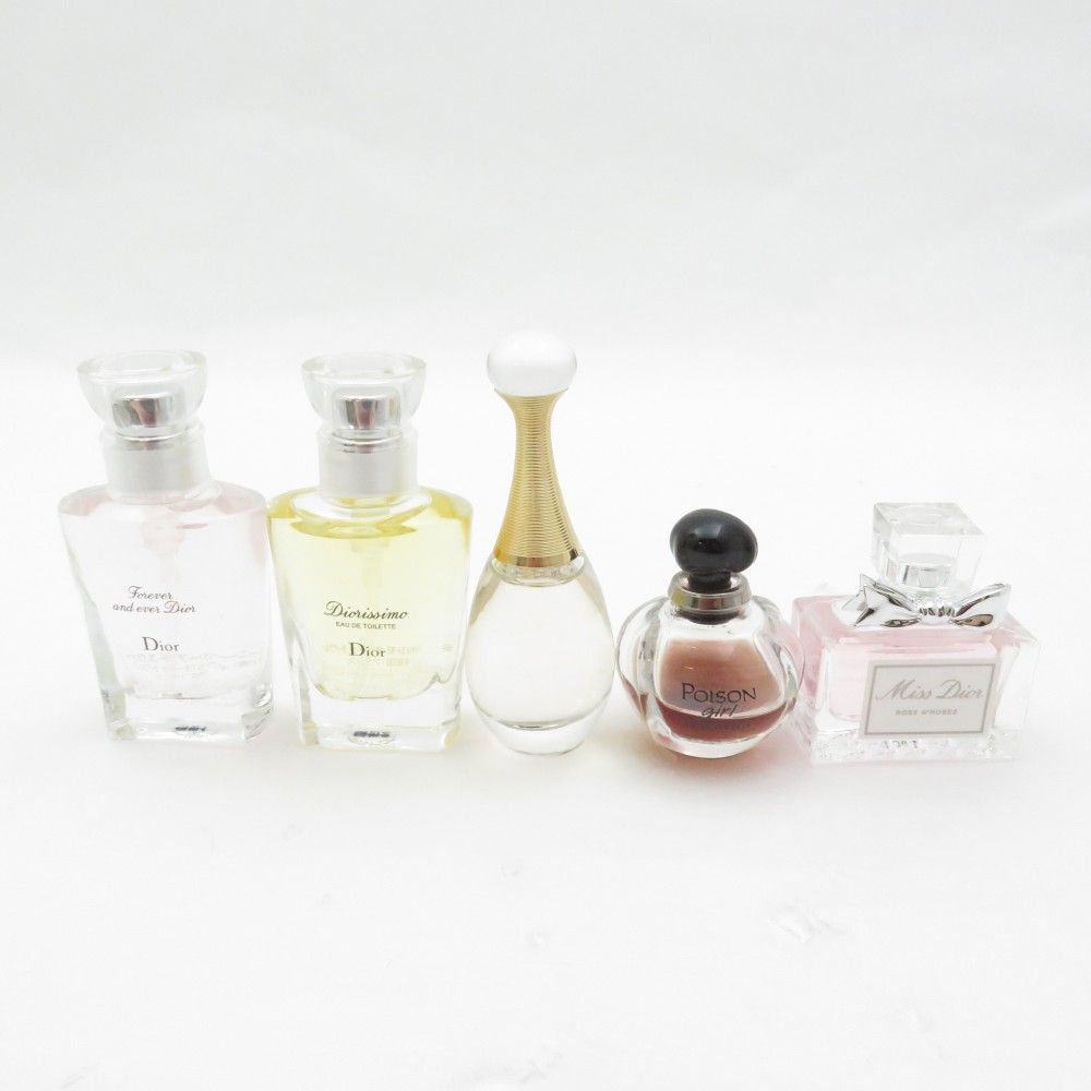 Dior ディオール ミニ香水 30 モンテーニュ コフレ 限定品 香水 5点 セット 5ml×3 7.5ml×2 残量多 オードゥトワレEDT  BD990AG - メルカリ