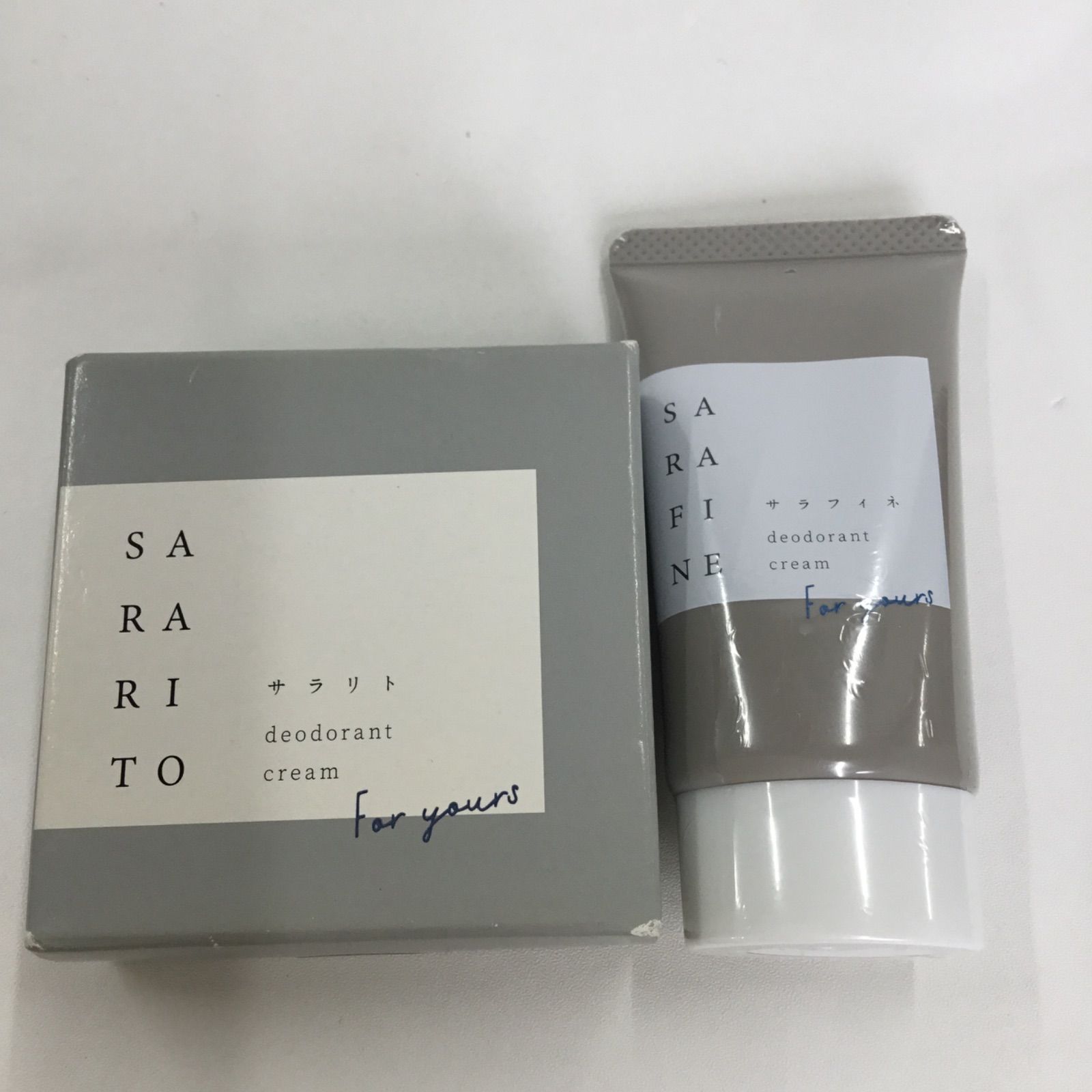 サラフィネ デオドラントクリーム 25g 3個セット サラフィネ 薬用デオドラントクリームAI 25g 3本セット - メルカリ
