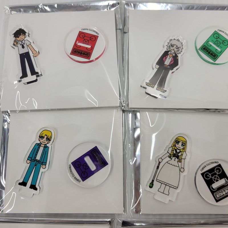 金色のガッシュ　アクリルスタンド7個セット 雷句誠展 本日限定特価 金色のガッシュ！！雷句誠原画展 アクリルスタンド
