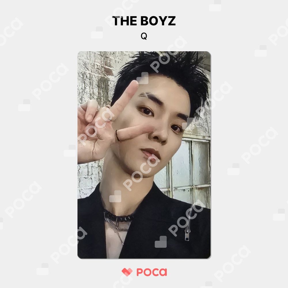 THE BOYZ ドボイズ ソヌ ZENERATION フォトカードホルダー THE BOYZ キュー トレカ THE BOYZ 2ND WORLD TOUR : ZENERATION