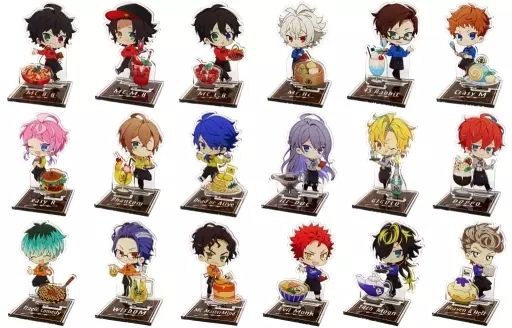 【低価，定番】 【中古】アクリルスタンド・アクリルパネル 全18種セット 「ヒプノシスマイク -Division Rap Battle- in SWEETS PARADISE round4 トレーディングアクリルスタンド」 アクリルスタンド