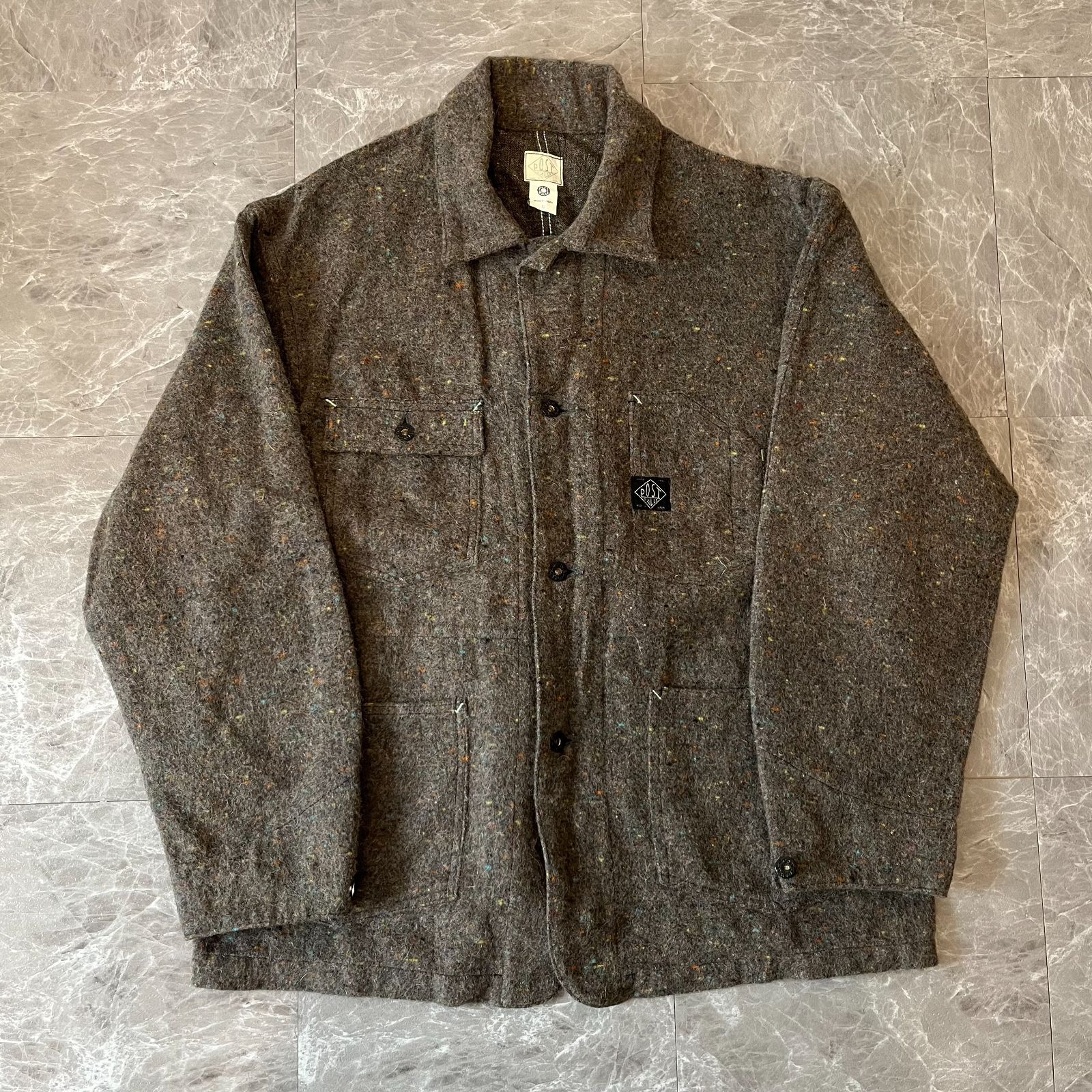 新品 POST ポスト LOGGER シャツジャケット POST OʼALLS ポストオーバーオールズ⚫︎1103-TWB Polarfleece