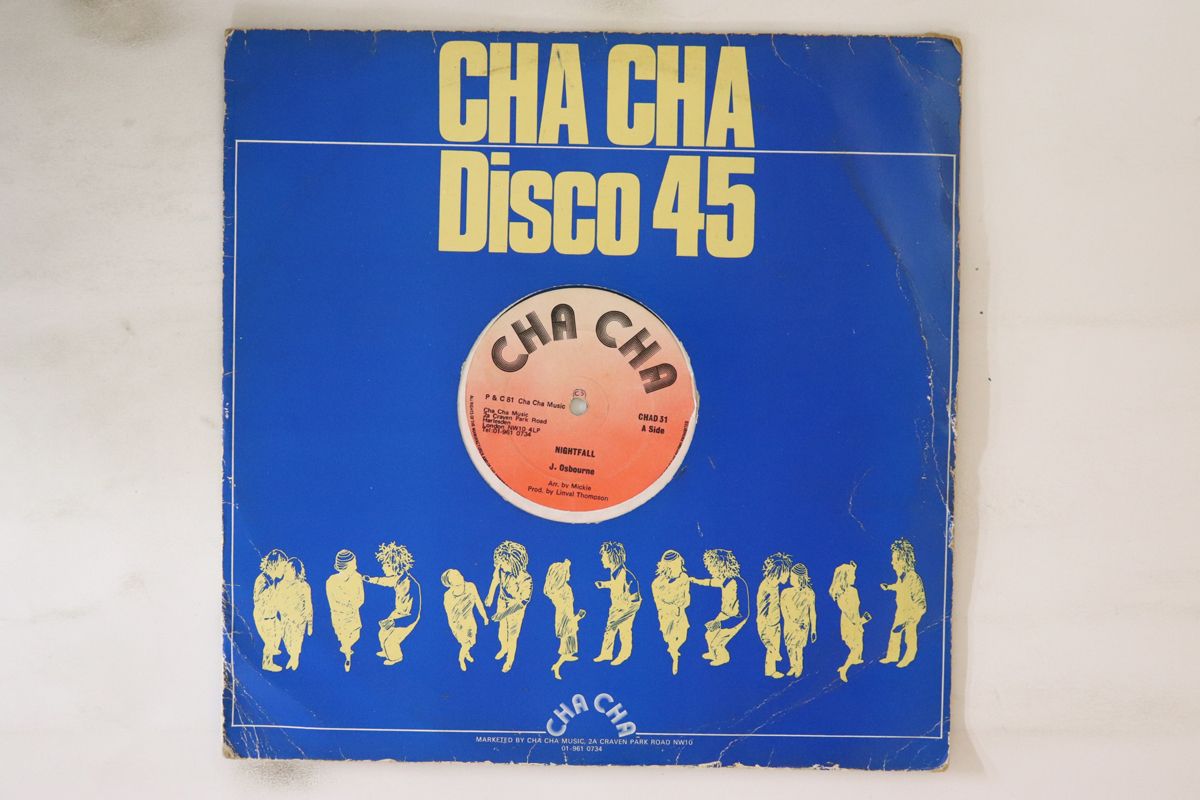 英12” Johnny Osbourne Nightfall CHAD31 Cha Cha |00250
